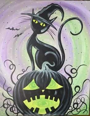 Psychedelic Magic Cat