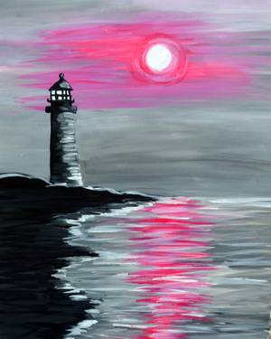 09/01/2026 Sailor’s Pink Light Paint Nite at Viviano’s in Fenton, MO — Painting