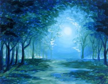 Paint Nite - Mystical Grove — Painting