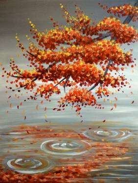 July Meyersdal Paint Nite — Painting