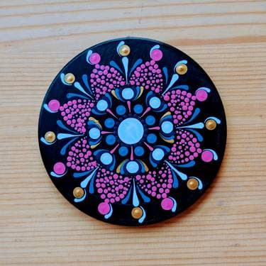 Mandala Coaster Pink - Paint Nite event in MISSISSAUGA, ON