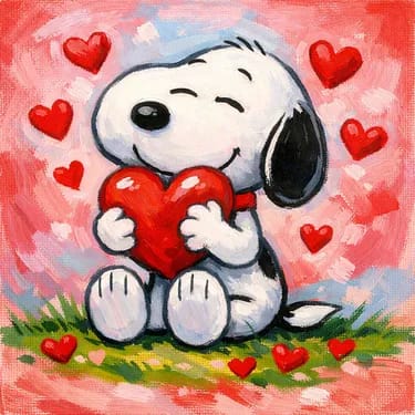 Love Pup, 1/19/27 — Painting
