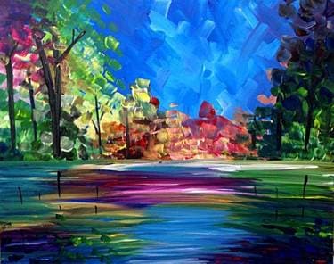 Nothing Gold Can Stay - Paint Nite event in Gilbert, AZ