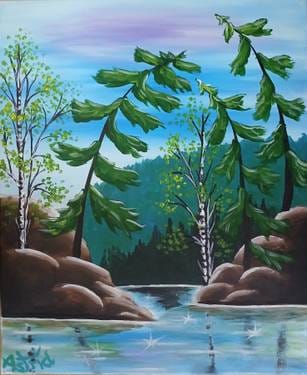 Northern Shore — Painting