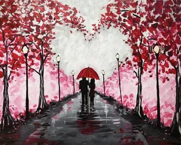 Valentine Stroll II - Paint Nite event in MODESTO, CA