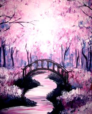 PAINT NITE PEEL @ THE CREEK, GRAND VALLEY — Painting