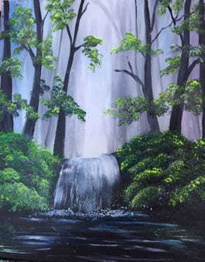 Spring Melt Down - Paint and sip event at VFW Post 1621 in Janesville, WI - PaintNite.com
