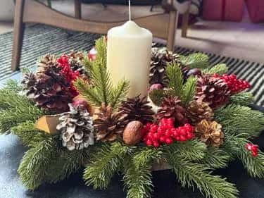 Holiday Table Centerpiece