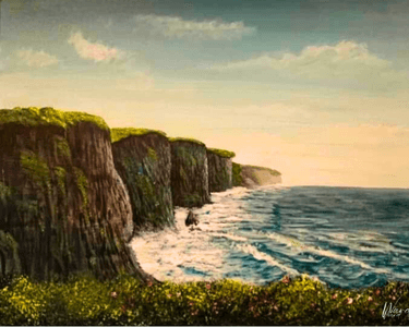 Ward's Cliffs of Moher with Joyce (Of Art!!) Team Creative Magic