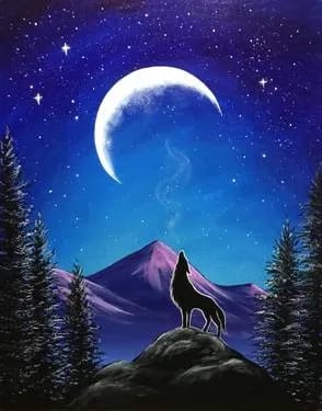Midnight Song — Painting
