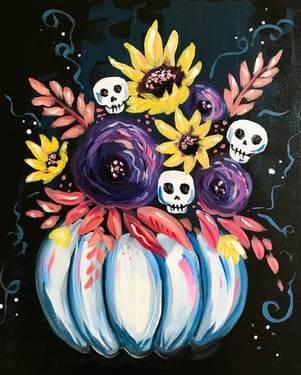 Halloween BOO-quet - Paint Nite event in Pierrefonds, QC