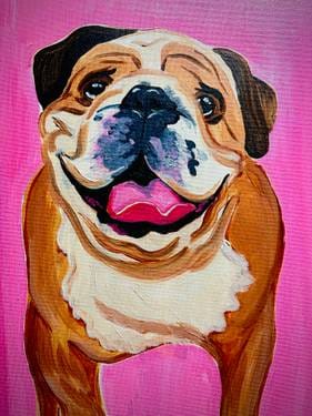 "Paint Your Pet" canvas painting at Eavesdrop (Manassas), on Monday, June 22, 6:30 p.m. — Painting