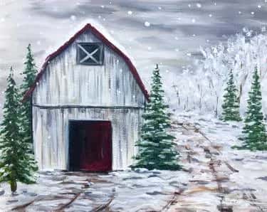 Winter at the Barn
