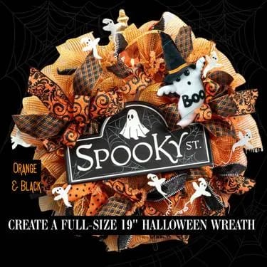 Halloween Wreath Workshop - Brews, Boos, and Halloween Vibes — Painting