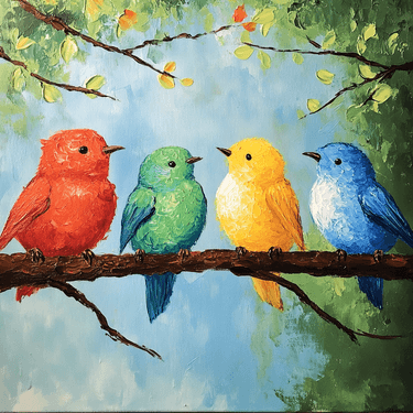 Birds of a Feather - Paint Nite event in Napa, CA