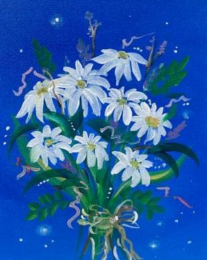 Delightful Daisy Bouquet - Paint Nite event in Pasadena , CA