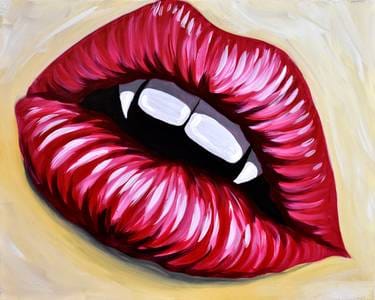 Vampire Lips — Painting