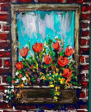 Beacon Hill Blooms - Paint Nite event in SAN JOSE, CA