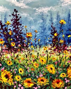Magnificent Meadow - Paint Nite event in Ottawa, ON