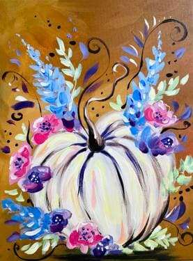 Festive Autumn Pumpkin - Paint Nite event in Toronto, ON