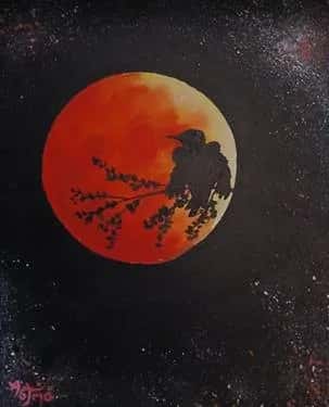 Raven and the Blood Moon