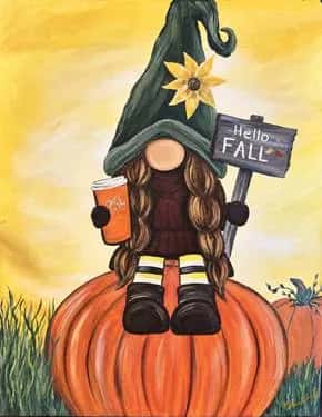 Pumpkin Spice Kinda Gnome