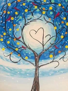 Winter Celebration Paint Nite @ Broadway Nepean SATURDAYS: — Painting