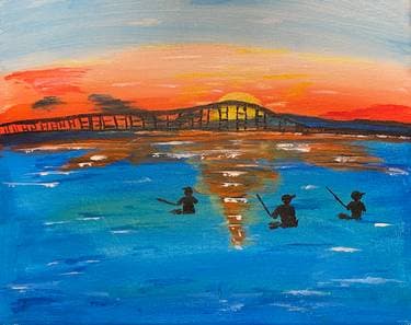 Sunset Fishing with Dad with Melody Gillespie