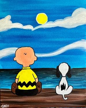 A Comfortable Silence - Paint Nite event in Gilroy, CA
