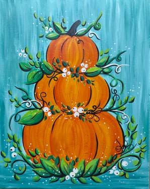 Cutie-pie Pumpkins - Paint Nite event in Toronto , ON