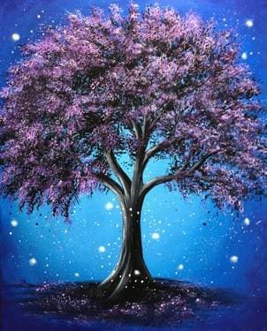 Oak Tree Magic with JOANN. - Paint Nite event in Tustin, CA
