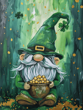Little Lucky Gnome - Paint Nite event in LAS VEGAS, NV
