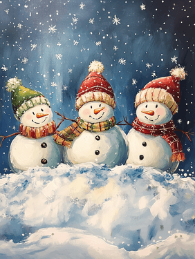 We wish you a Merry Christmas - Paint Nite event in Harrington, DE