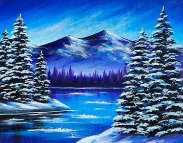 Northern Passage - Winter - Paint Nite event in MISSISSAUGA, ON