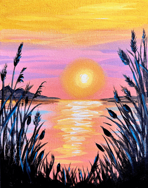 Radiant Sunset View - Paint Nite event in Toronto, ON