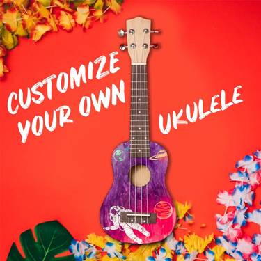 Paint a Ukulele! Paint Nite @ Broadway Portobello FRIDAYS! — Painting