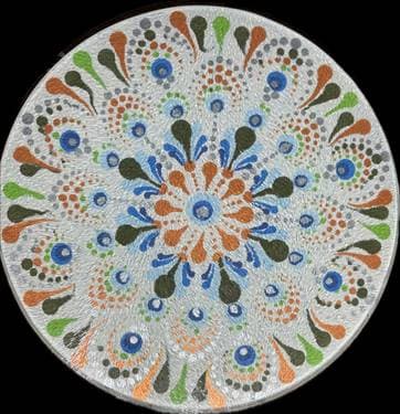 Live with Livy - Spring Dots on Glass with Vickie Booth