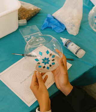 Mosaic Candle Workshop - Paint Nite event in Oshawa, ON