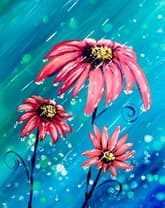 Pink Rainy Daisies thumbnail