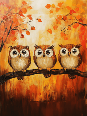 Pumpkin Spice & Owl Things Nice - Paint Nite event in Pretoria, ZAS