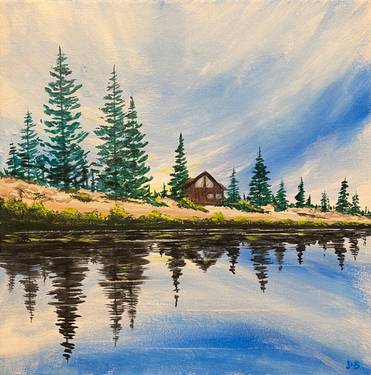 PaintNite at Cascade Grill! Jubitz! - Nothing Else Matters — Painting