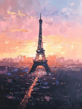 Paris Stole My Heart- Wanderlust Collection - Paint Nite event in Napa, CA