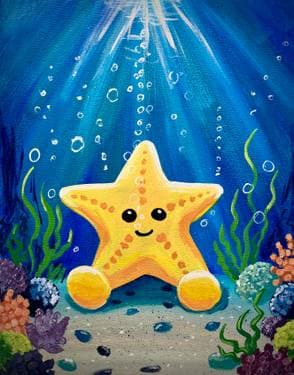 You are a Star-fish - Paint Nite event in Mississauga, ON