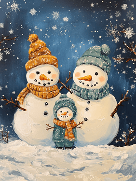 Snowman Family Fun - Paint Nite event in Ancaster, ON
