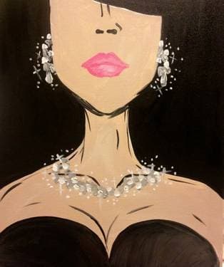 Diamonds Are A Girls Best Friend - Paint Nite event in Glen Burnie, MD