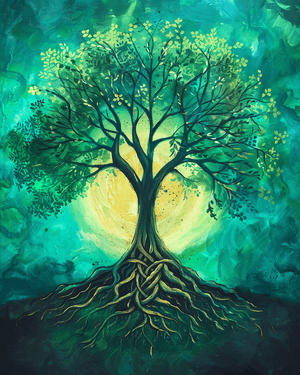 Magical Irish Tree of Life Paint and Sip Event — Painting