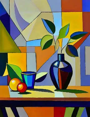 Cubist Still Life Painting Class — Painting